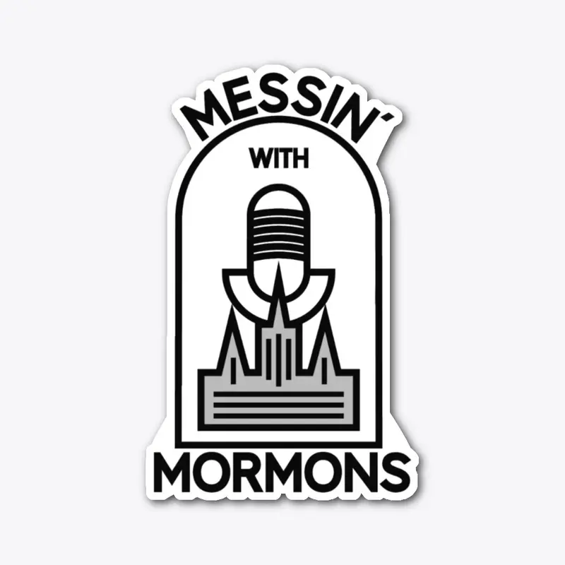 Messin' With Mormons Black Logo