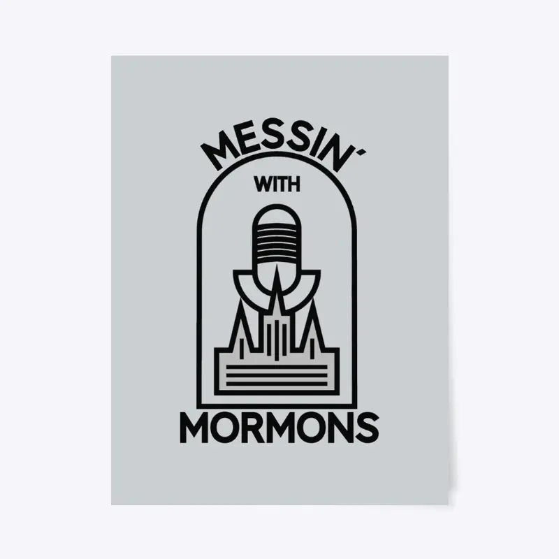 Messin' With Mormons Black Logo