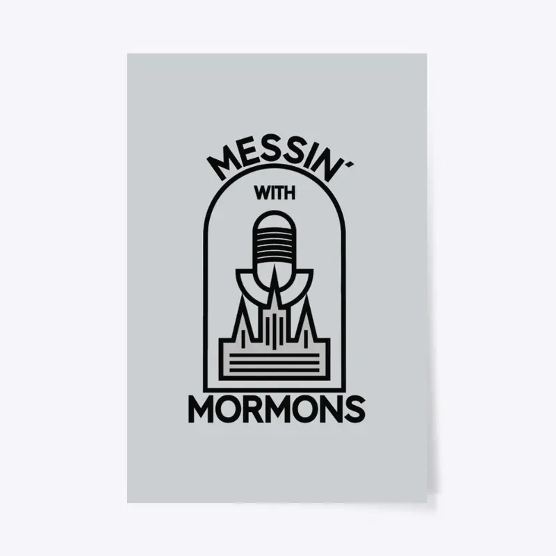 Messin' With Mormons Black Logo